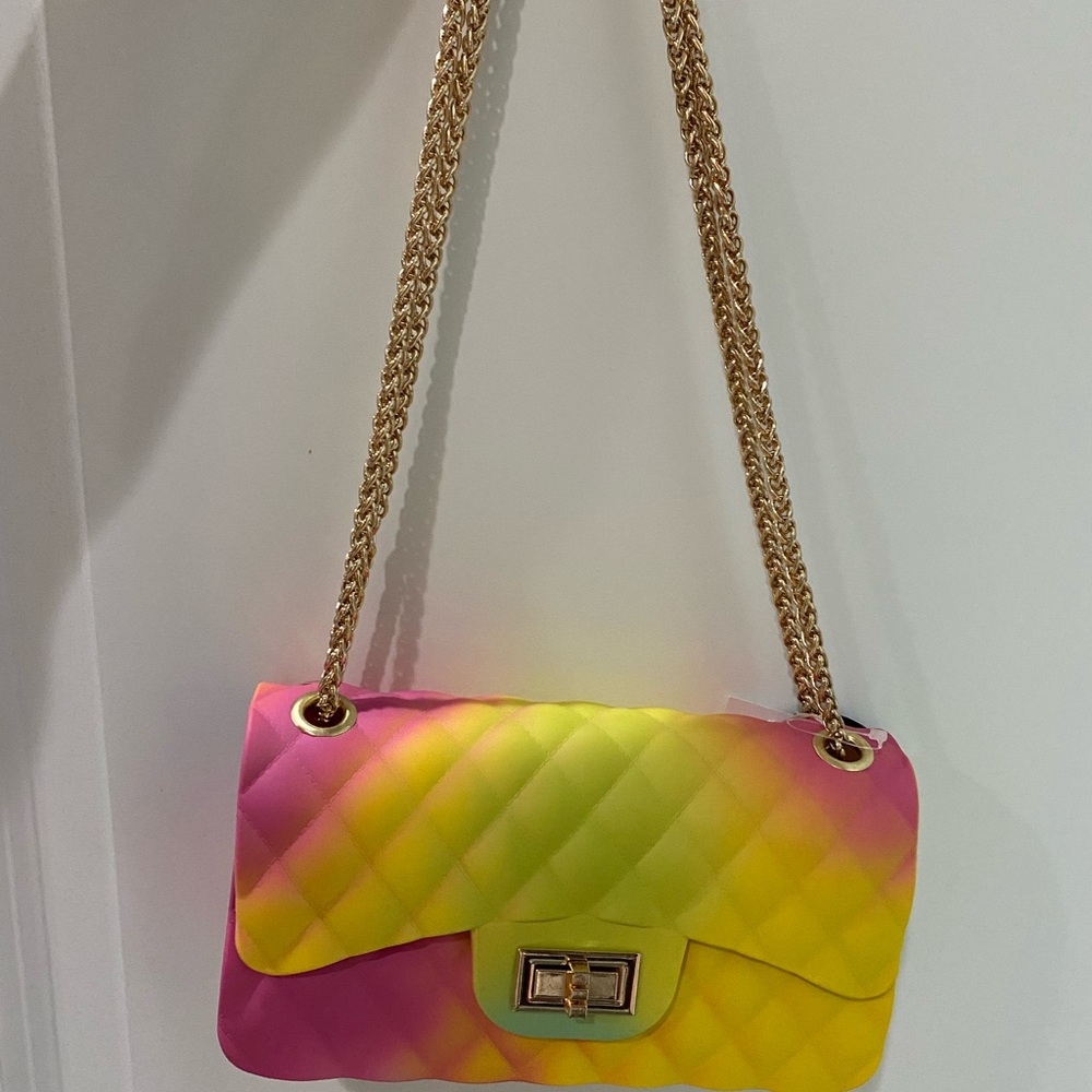 New! Small Colorful Beach Jelly Crossbody bag
